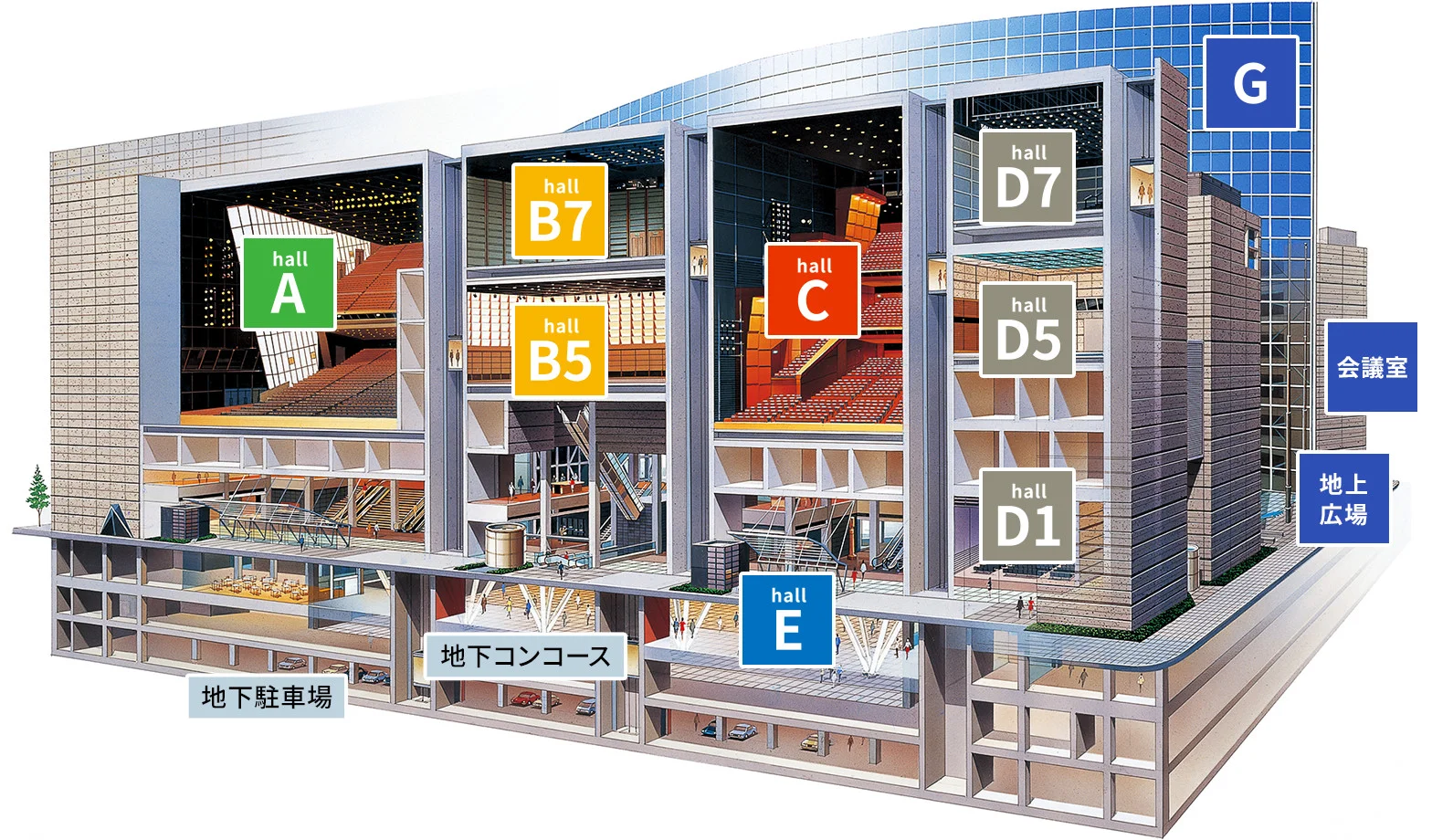 会場全体のご案内